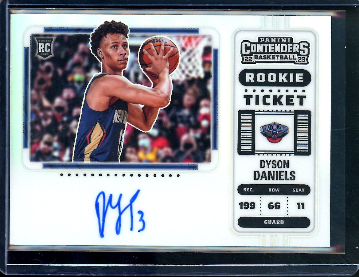 2022/23 Panini Contenders Dyson Daniels Rookie Ticket Variation Auto Pelicans - Trading Card Market