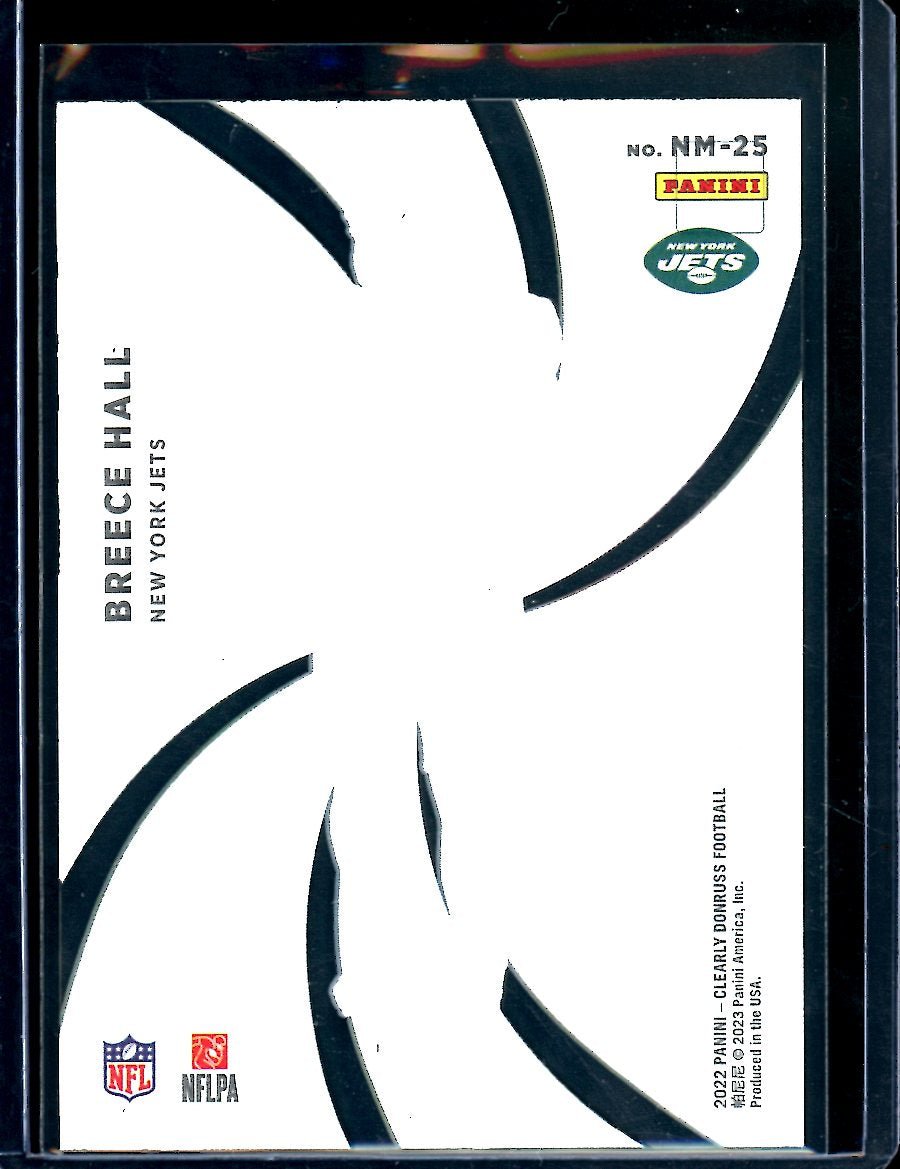2022 Panini Donruss Clearly Breece Hall Rookie Night Moves SSP Jets - Trading Card Market