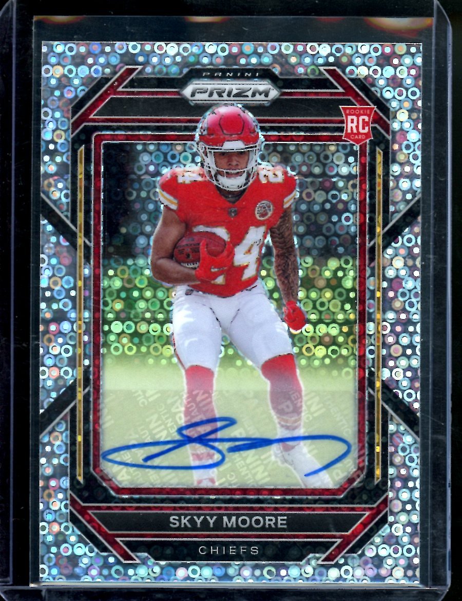 2022 Panini Prizm Skyy Moore Rookie Disco Auto Chiefs - Trading Card Market