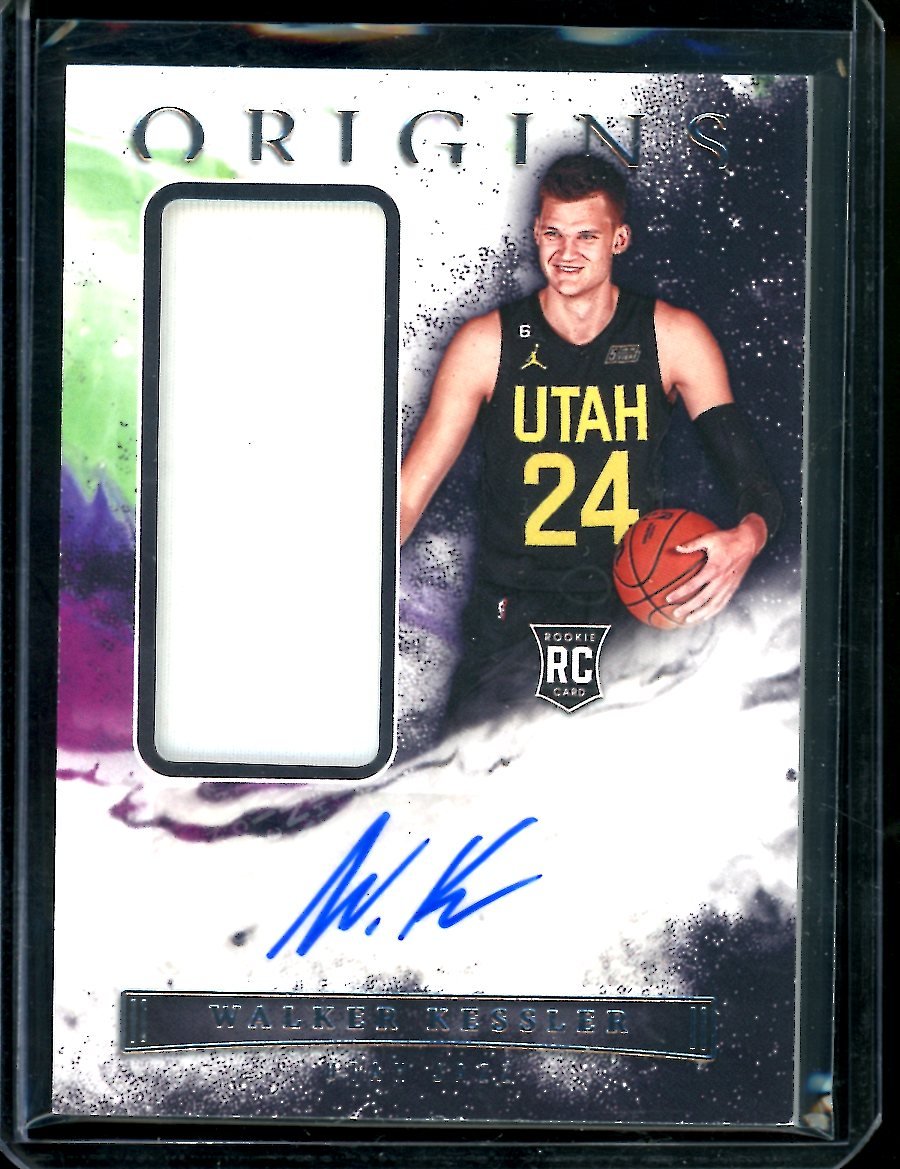 2022/23 Panini Origins Walker Kessler Rookie RPA Jazz - Trading Card Market
