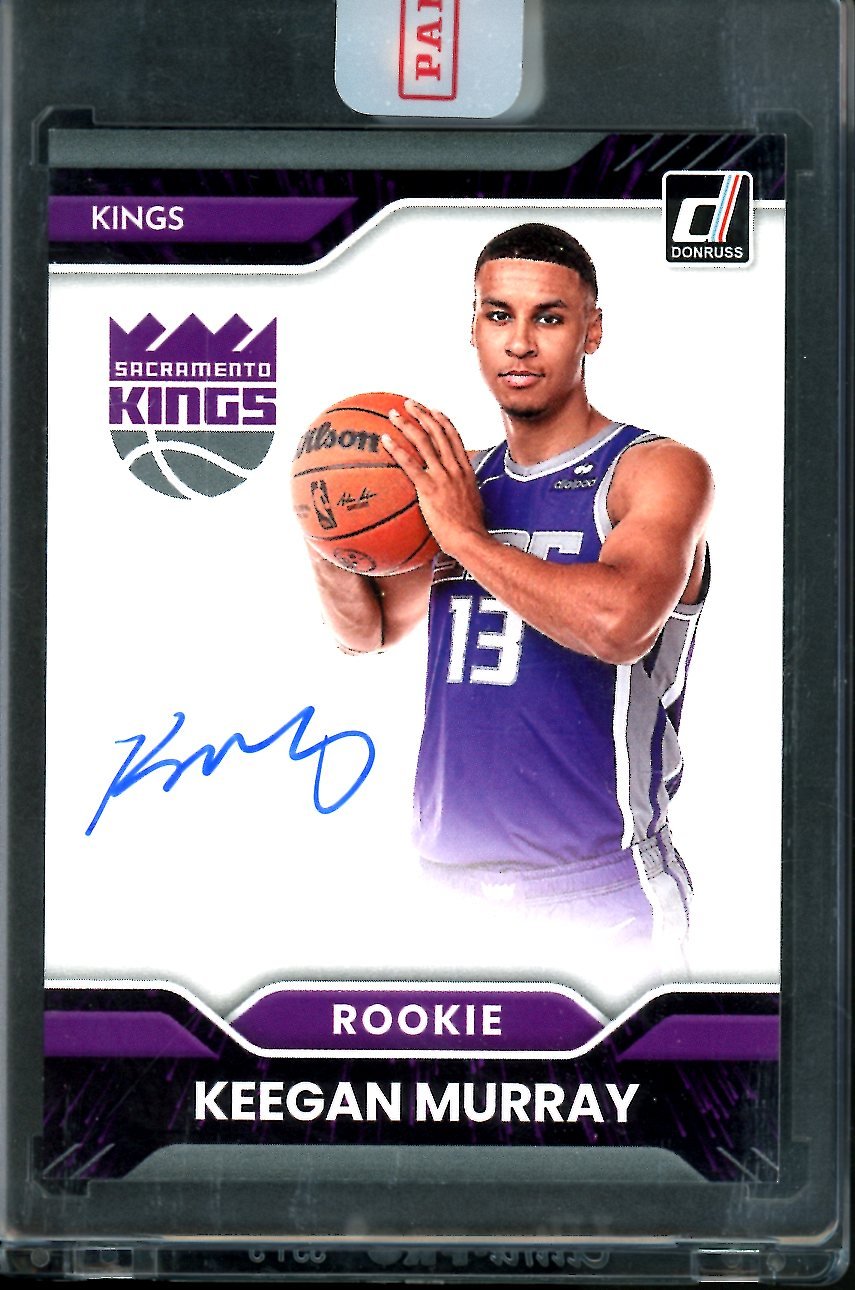 2022/23 Panini Donruss Keegan Murray Rookie Next Day Auto Kings - Trading Card Market