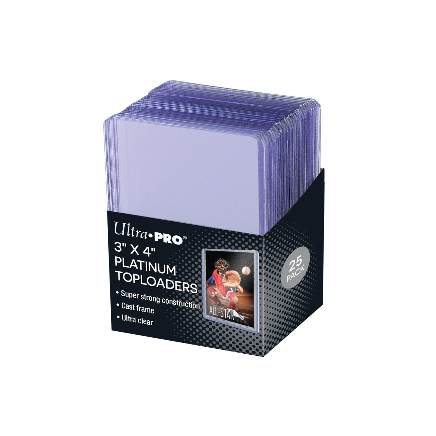 35pt Ultra Pro Platinum Top Loader