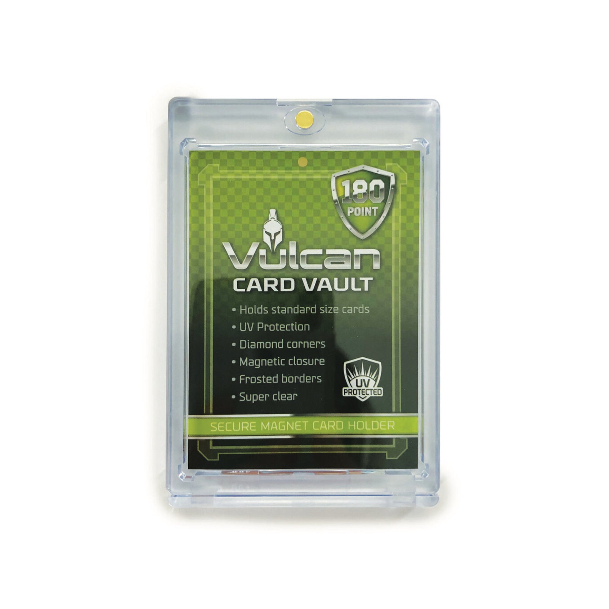 Vulcan Shield Gaming 180pt Toploaders (Pack Of 10) Rigid PVC Card Holders For Thick Cards Vulcan Shield Gaming 180pt Toploaders (Pack Of 10) Rigid PVC Card Holders For Thick Cards