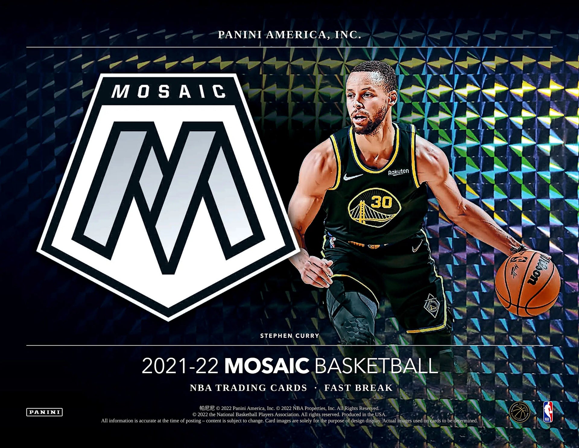 2021-22 Panini Mosaic Fastbreak Basketball Review – Trading Card 