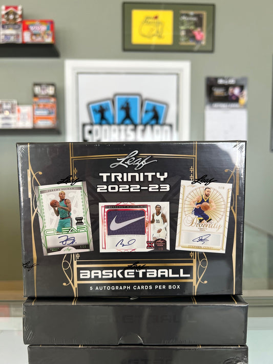 2022/23 Leaf Trinity Basketball Review - Trading Card Market