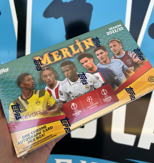 2022/23 Topps Merlin Chrome UEFA Club Competitions Soccer Review