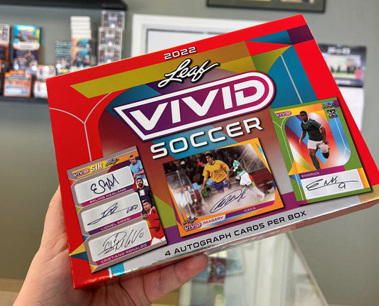 2022 Leaf Vivid Soccer Review