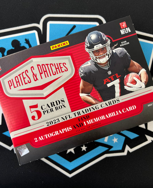 2023 Panini Plates and Patches Football Review