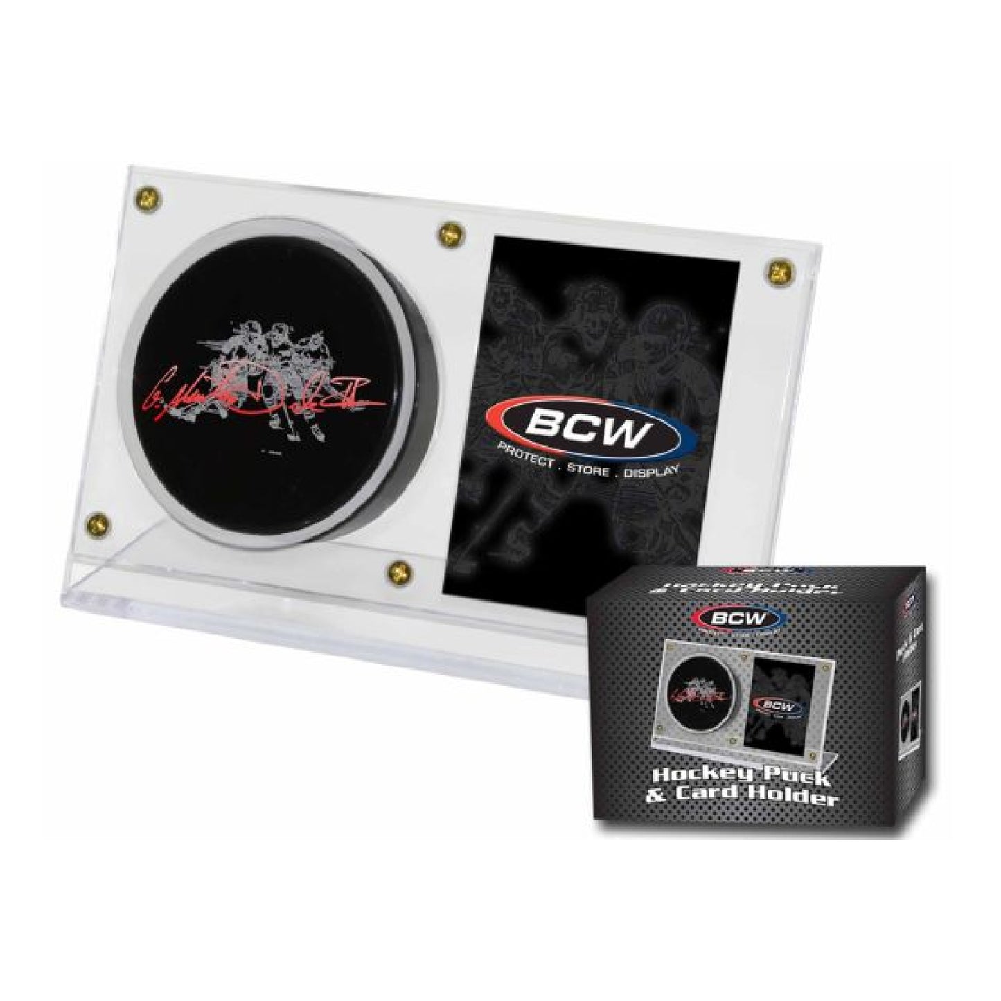 BCW Puck and Card Holder