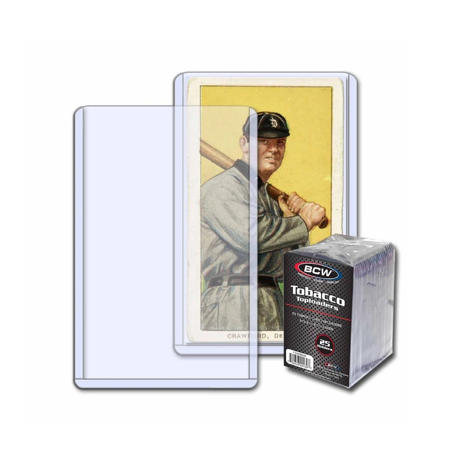 BCW Tobacco Card Top Loader Card Holder Trading Card Market BCW Tobacco Card Top Loader Card Holder Trading Card Market