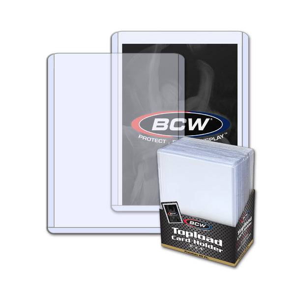 BCW 3x4 Top Loader Card Holder