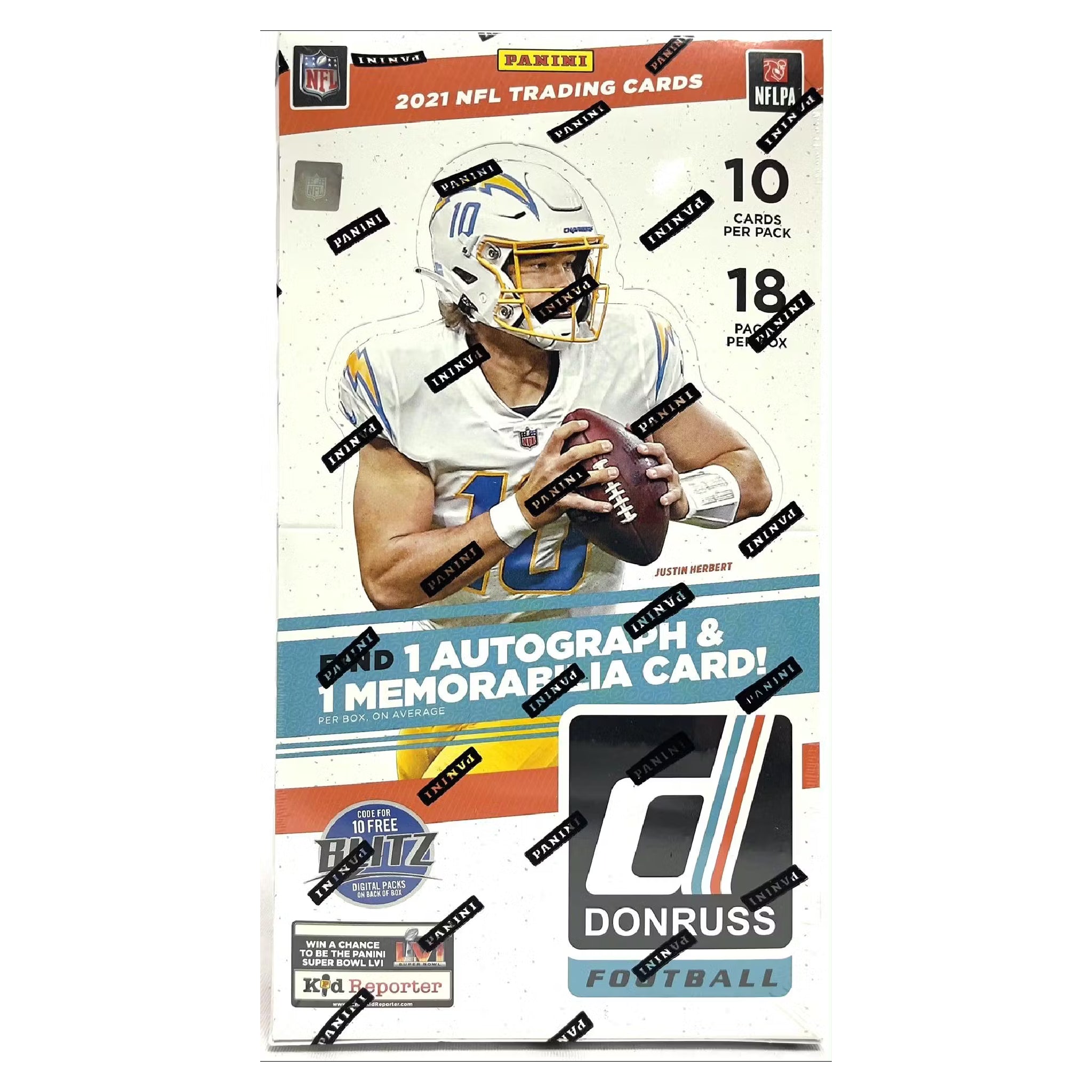 2021 Panini Donruss Football Hobby Box