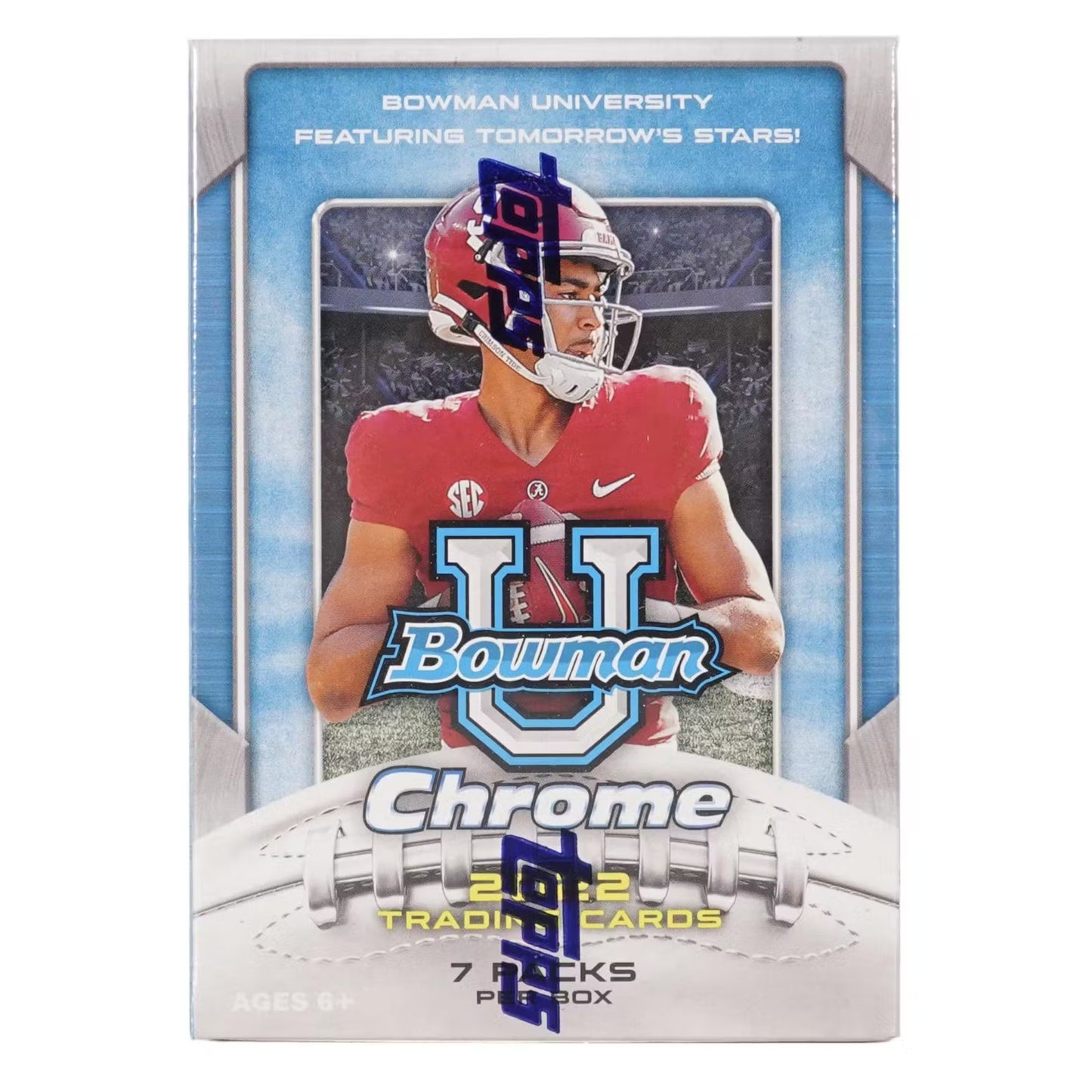 2022 Bowman Chrome University Football Blaster Box