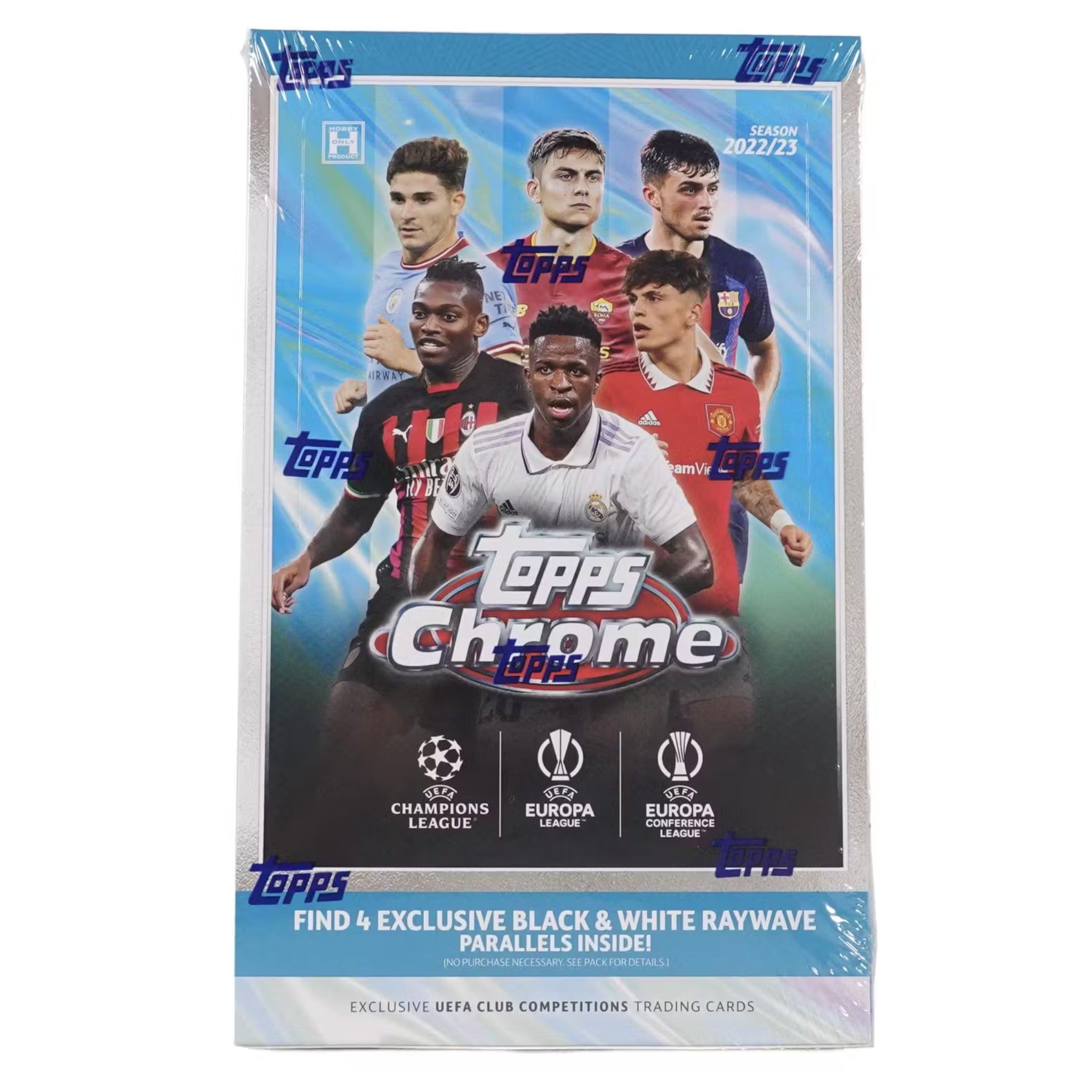 2022/23 Topps Chrome UEFA Club Competitions Soccer Hobby LITE Box