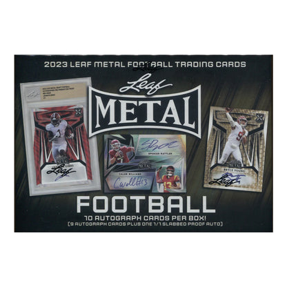 2023 Leaf Metal Jumbo Football Hobby Box - Trading Card Market