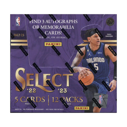 2022/23 Panini Select Basketball Hobby Box