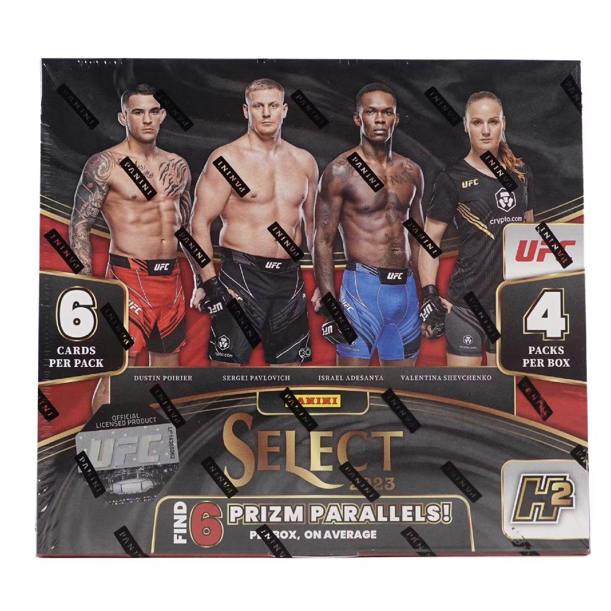 2022 Panini Select UFC H2 Hybrid 2024 Hobby Box Factory Sealed