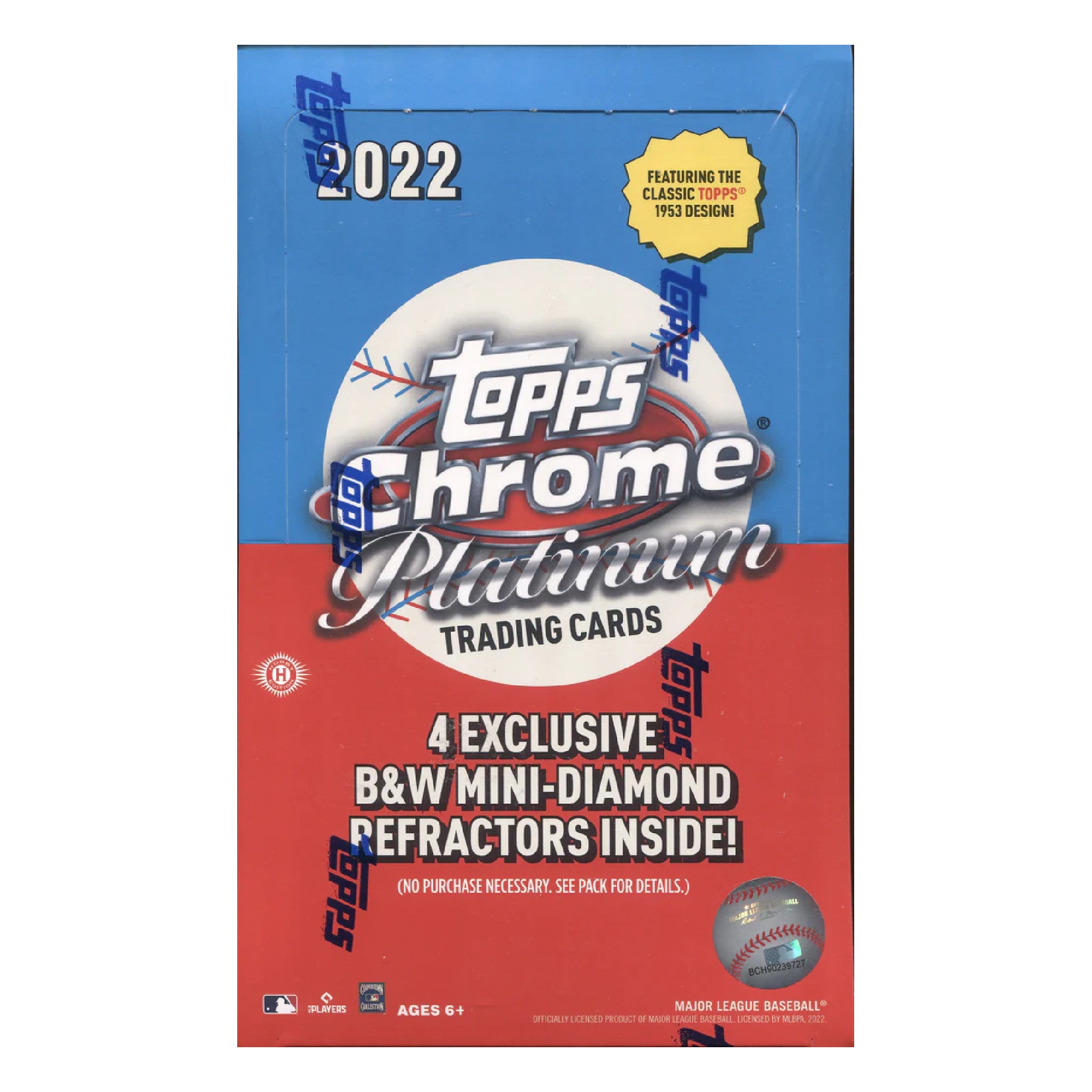 2022 Topps Chrome Platinum Anniversary Baseball Hobby LITE Box