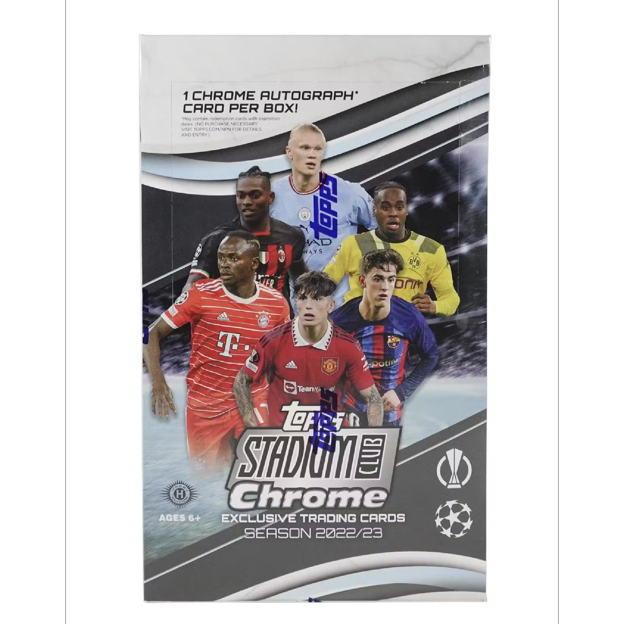 2022/23 Topps Stadium Club Chrome UEFA Club Competitions Soccer Hobby –  Trading Card Market