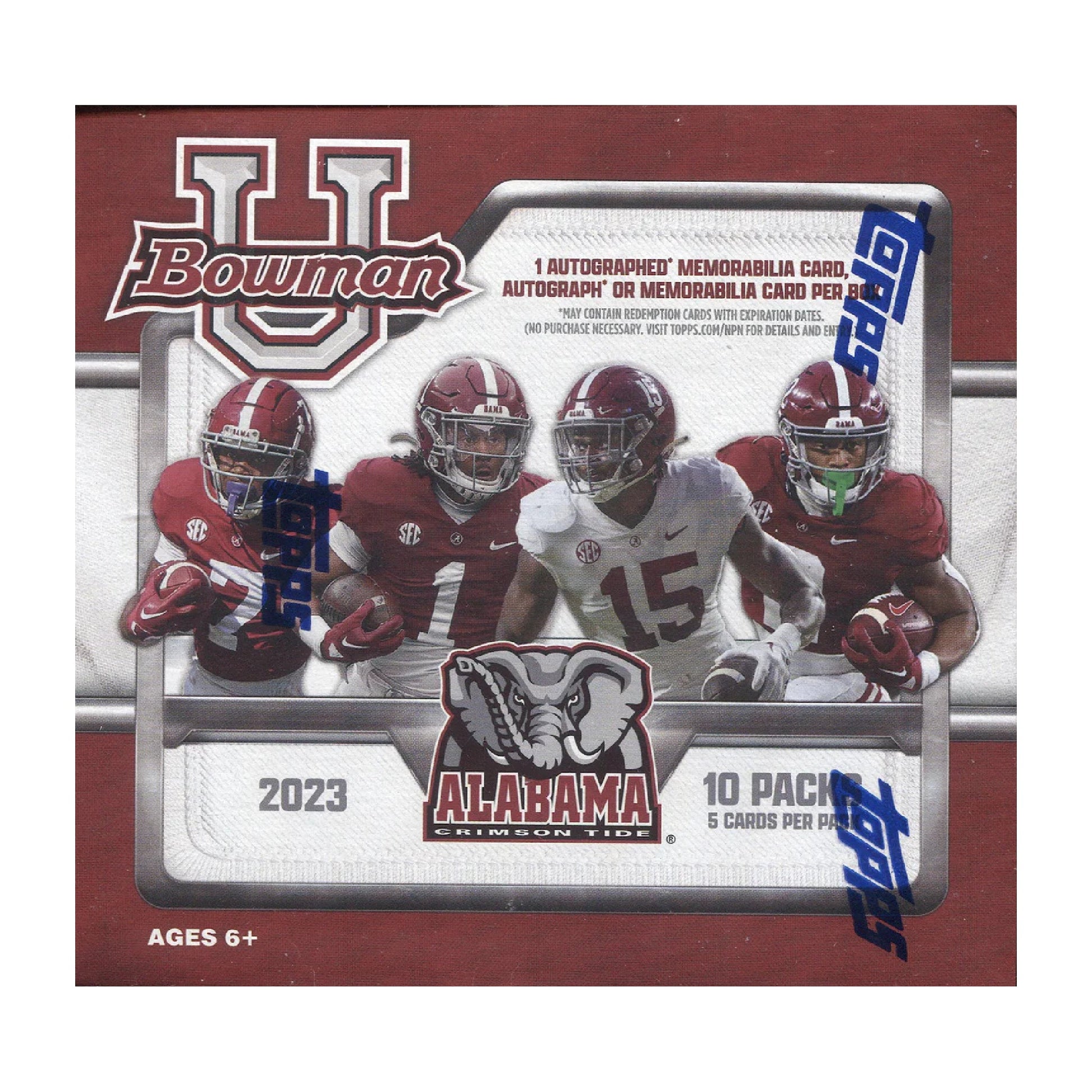 2023 Bowman University Alabama Football Hobby Box