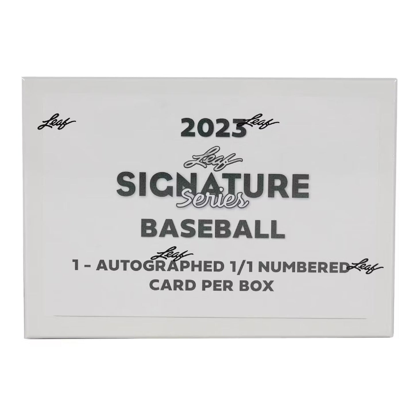 2023 Leaf Signature Series Baseball Hobby Box - Trading Card Market