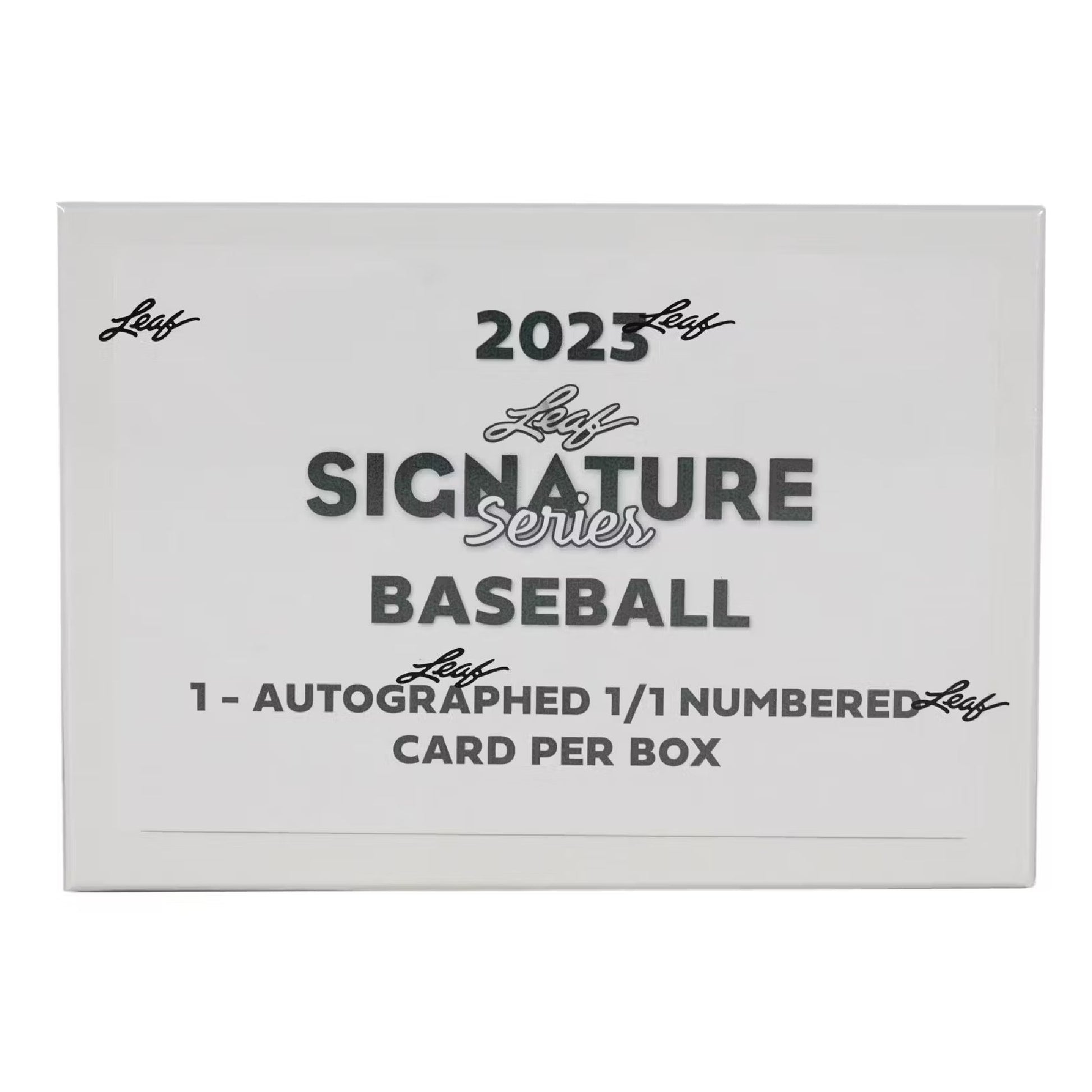 2023 Leaf Signature Series Baseball Hobby Box - Trading Card Market