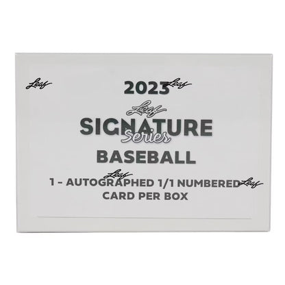 2023 Leaf Signature Series Baseball Hobby Box - Trading Card Market