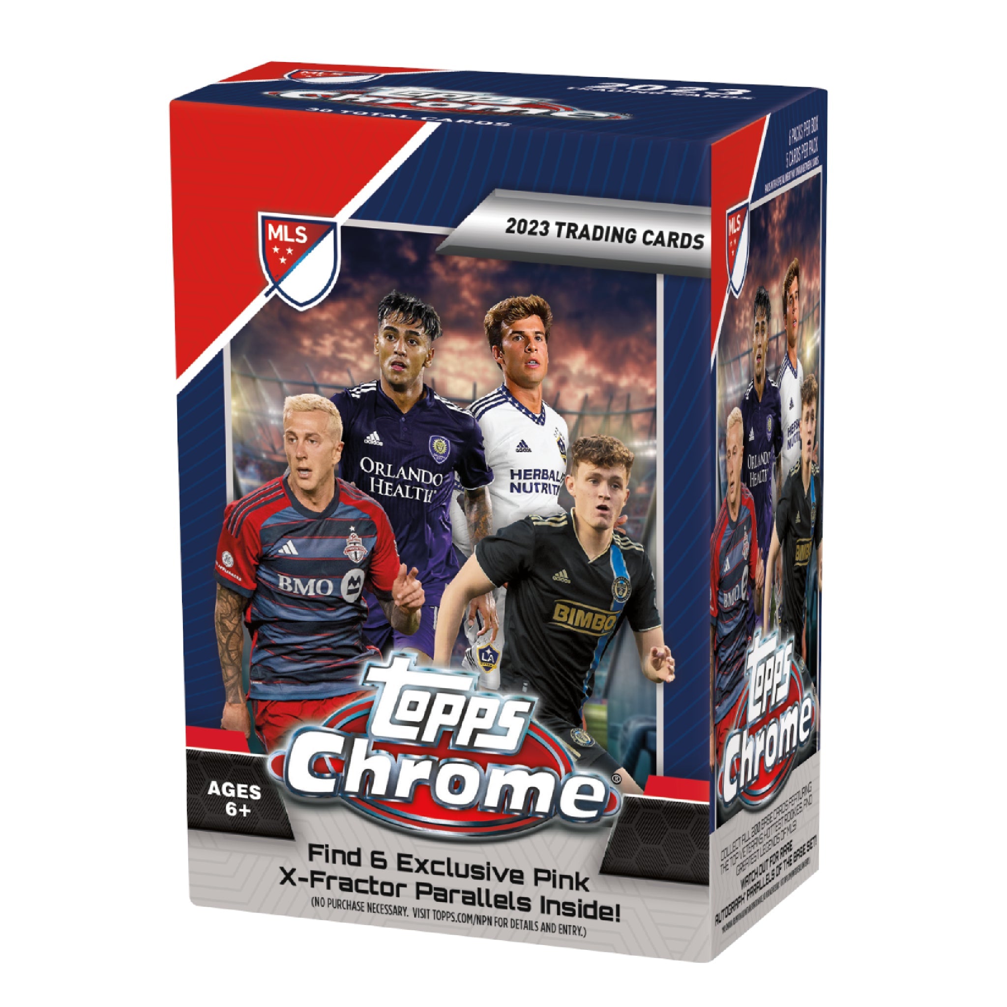 2023 Topps Chrome MLS Major League Soccer Blaster Box 2023 Topps Chrome MLS Major League Soccer Blaster Box