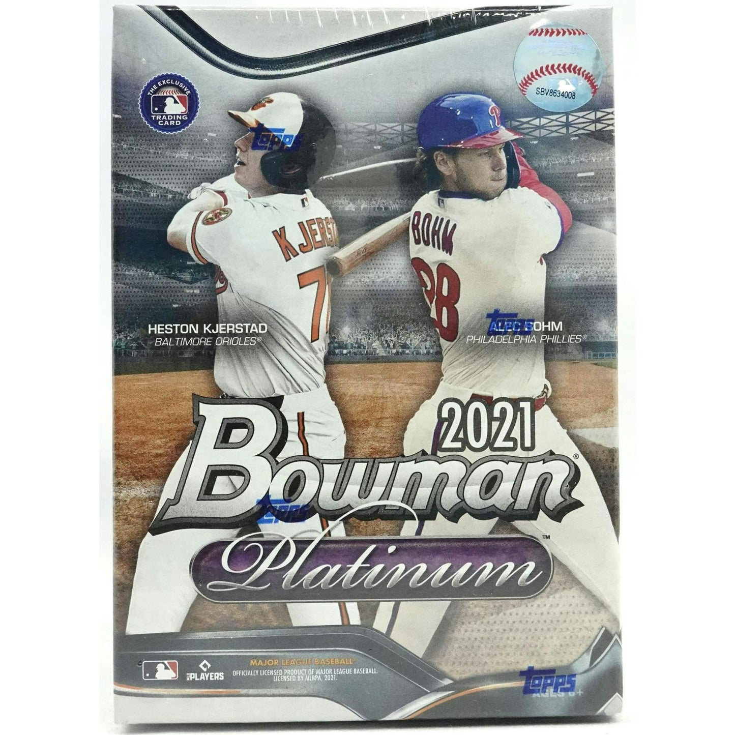 2021 Bowman Platinum Baseball Blaster Box