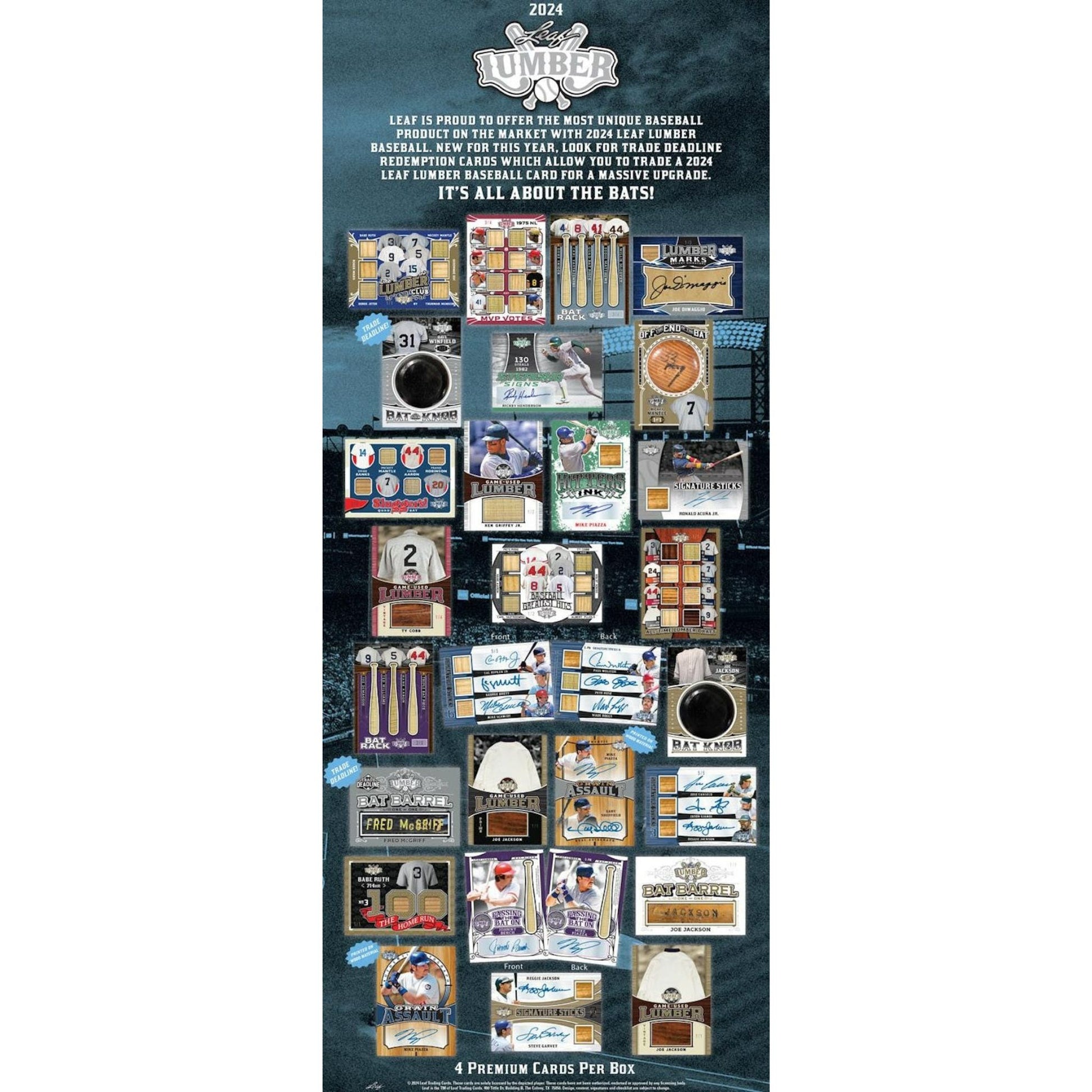 2024 Leaf Lumber Baseball Hobby Box - Trading Card Market