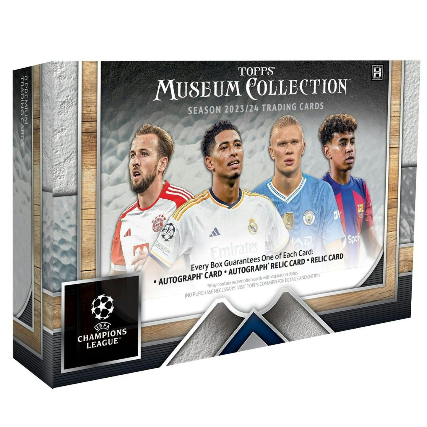 2023/24 Topps UEFA Club Competitions Museum Collection Soccer Hobby Box