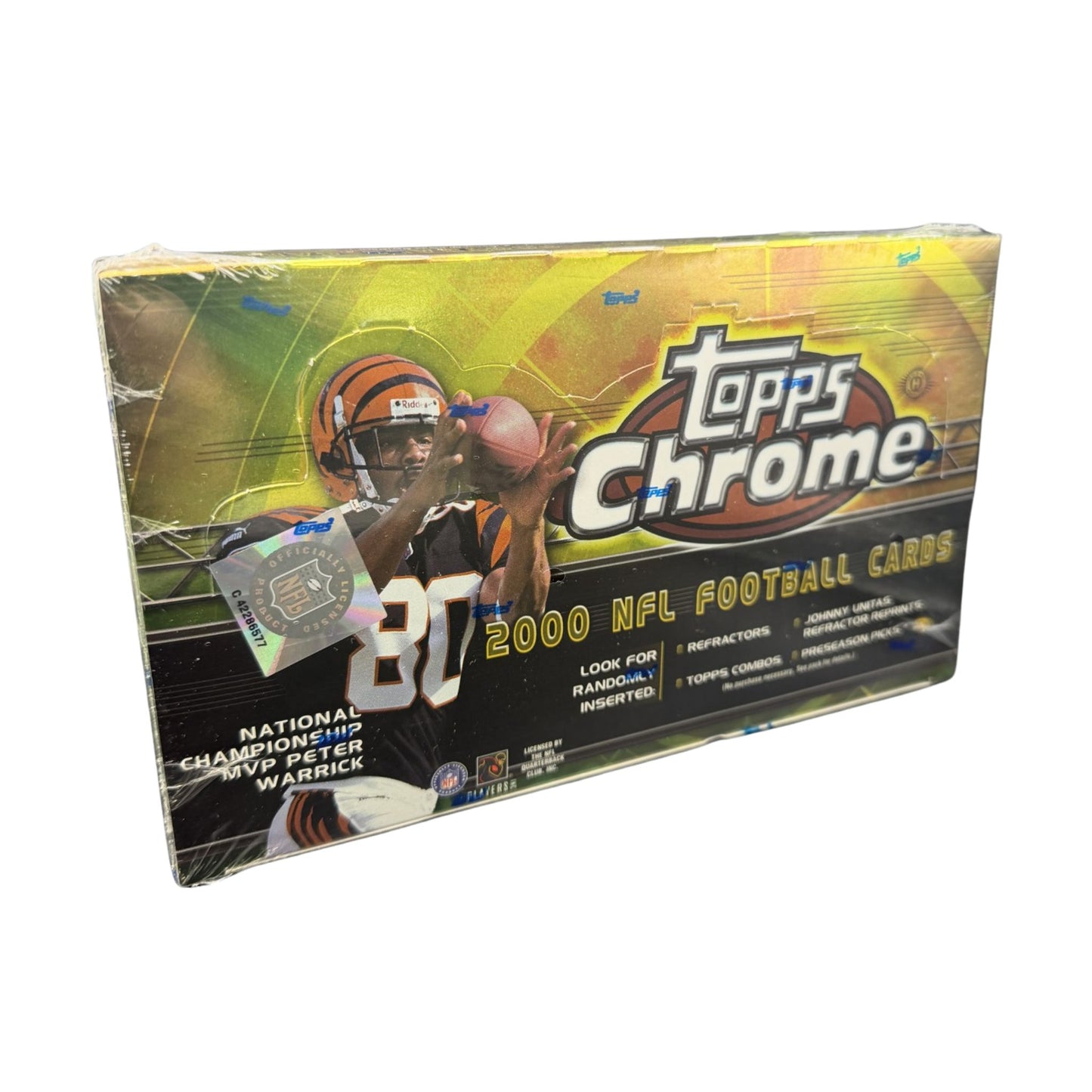 2000 Topps Chrome Football Hobby Box - Trading Card Market