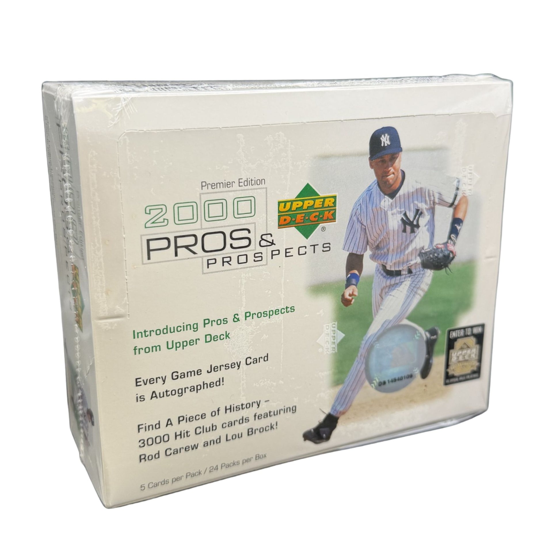 2000 Upper Deck Pros & Prospects Baseball Hobby Box - Trading Card Market
