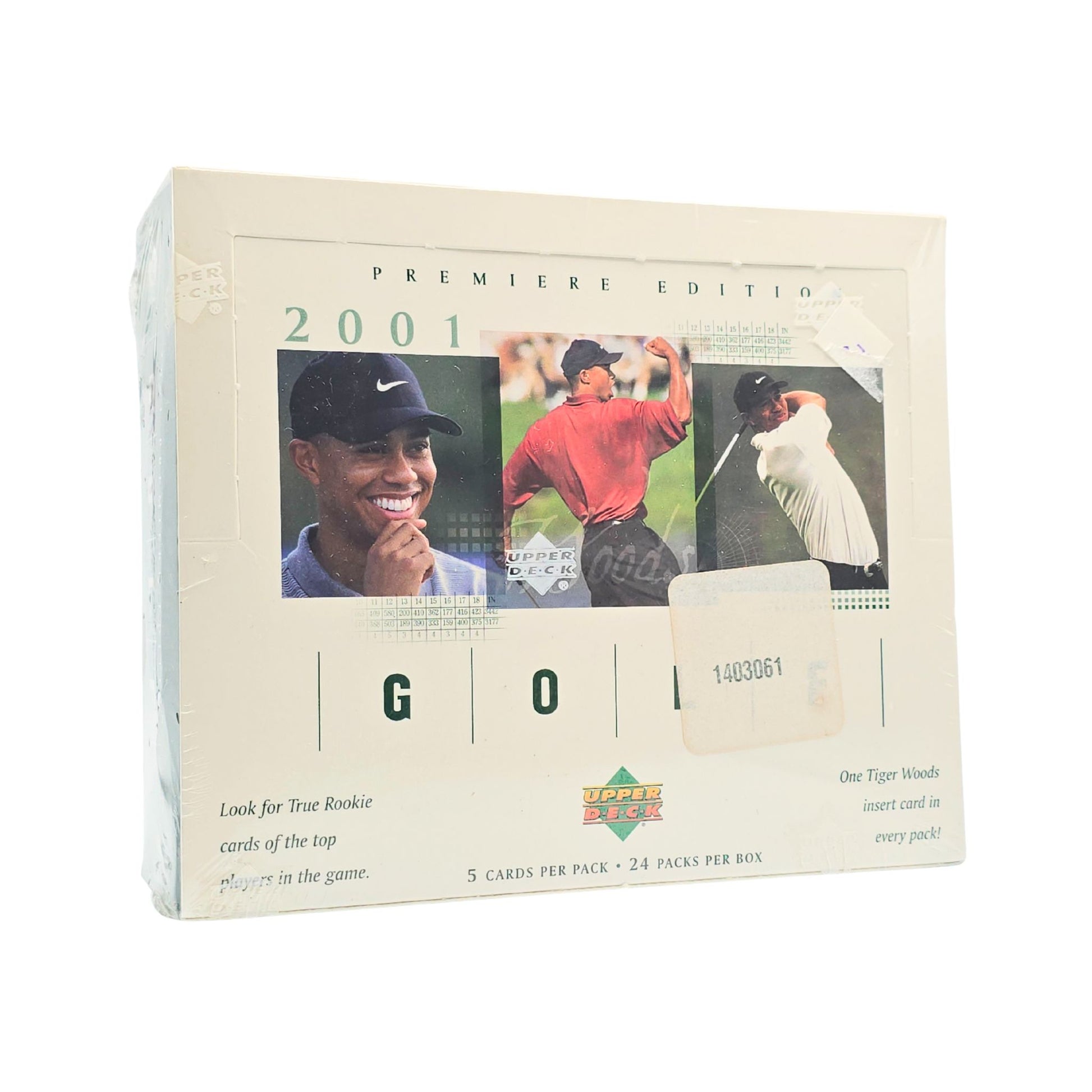 2001 Upper Deck Golf Hobby Box - Trading Card Market