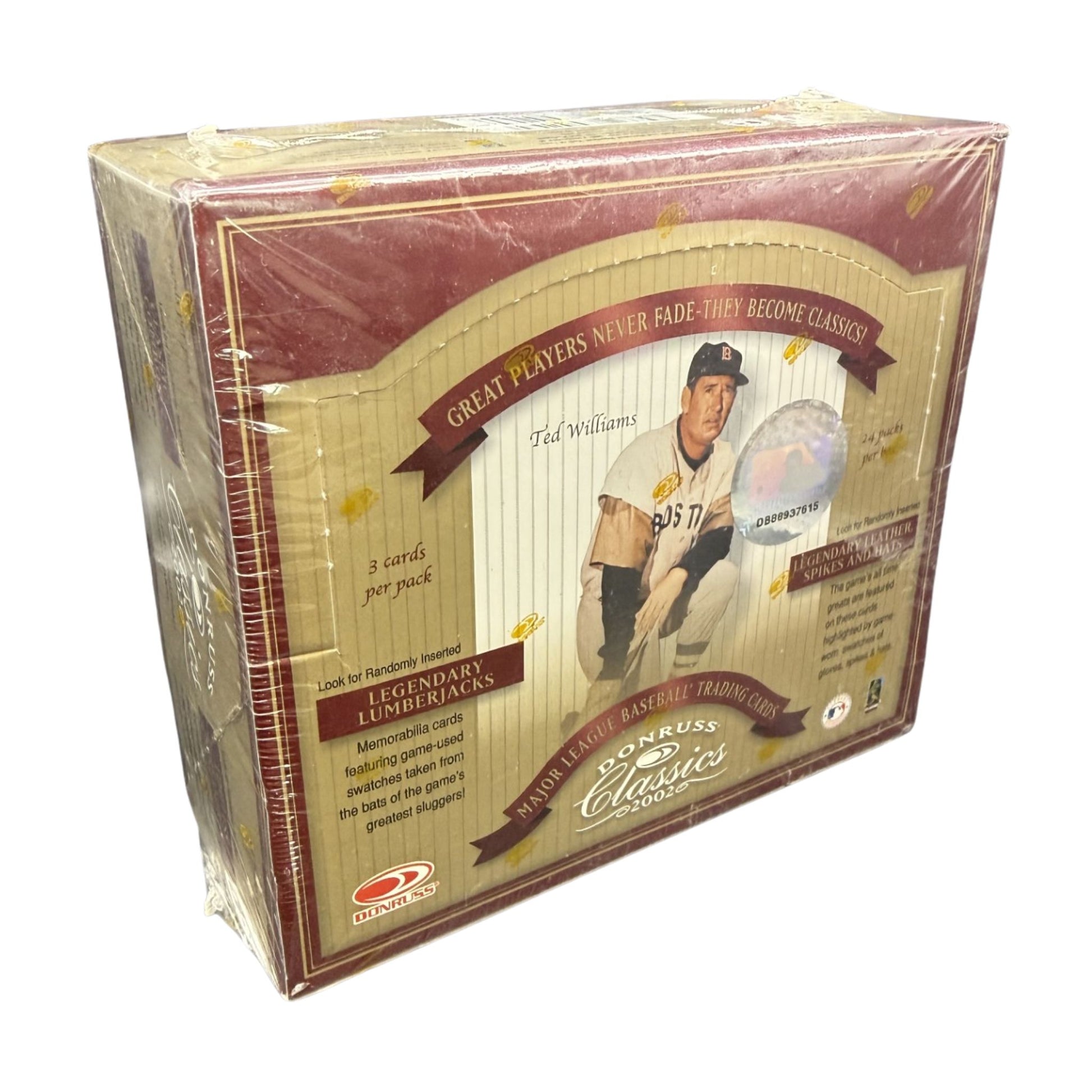 2002 Donruss Classics Baseball Box