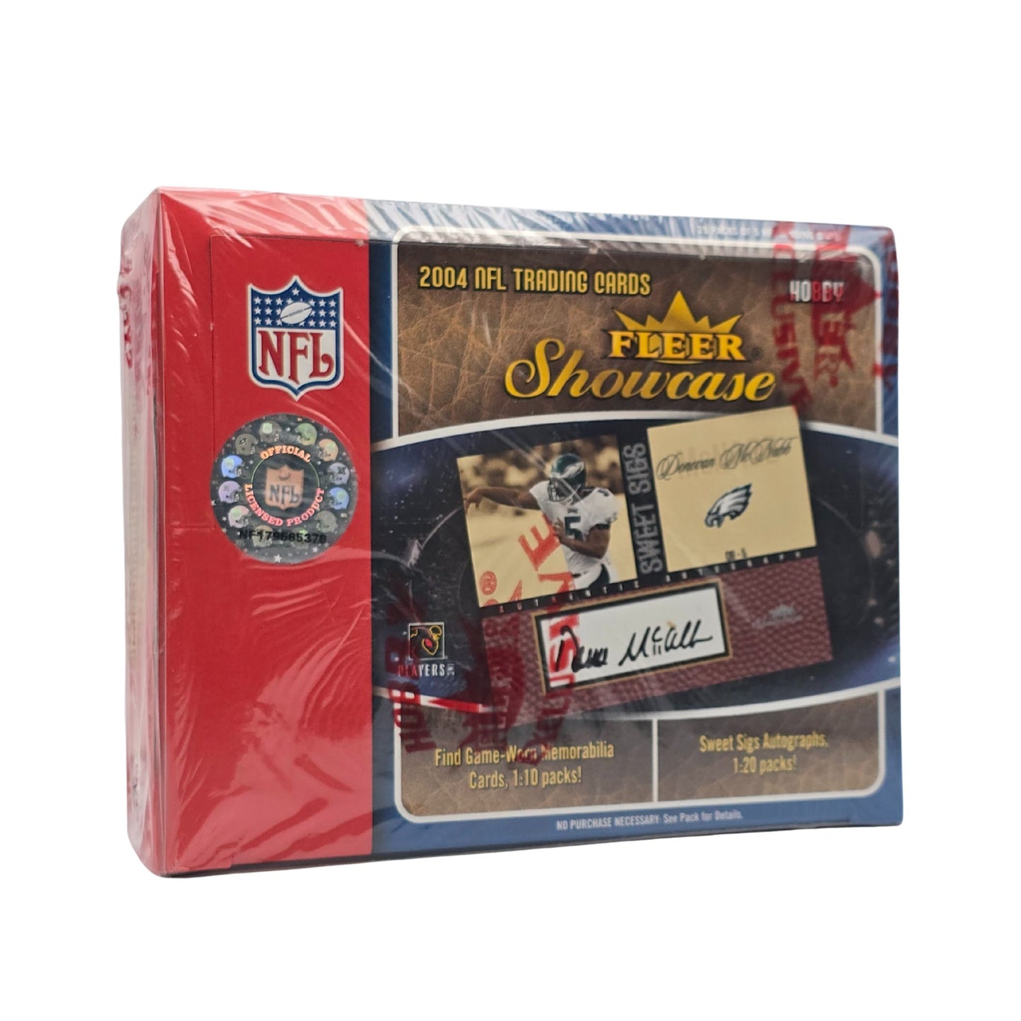 2004 Fleer Showcase Football Hobby Box - Trading Card Market