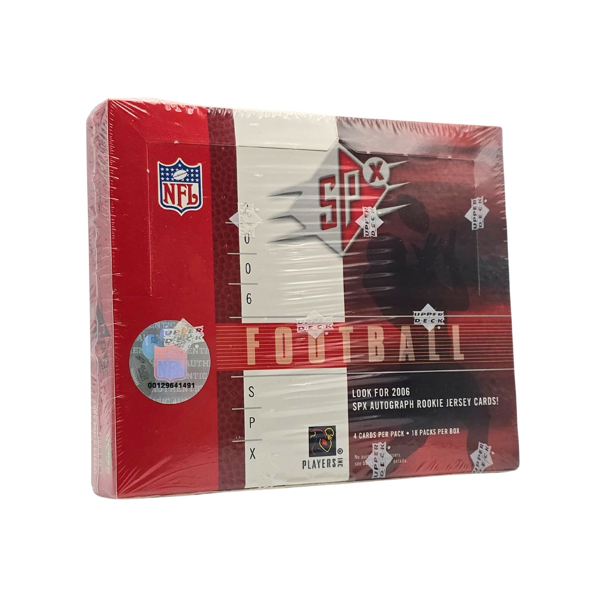 2006 Upper Deck SPX Football Hobby Box - Trading Card Market
