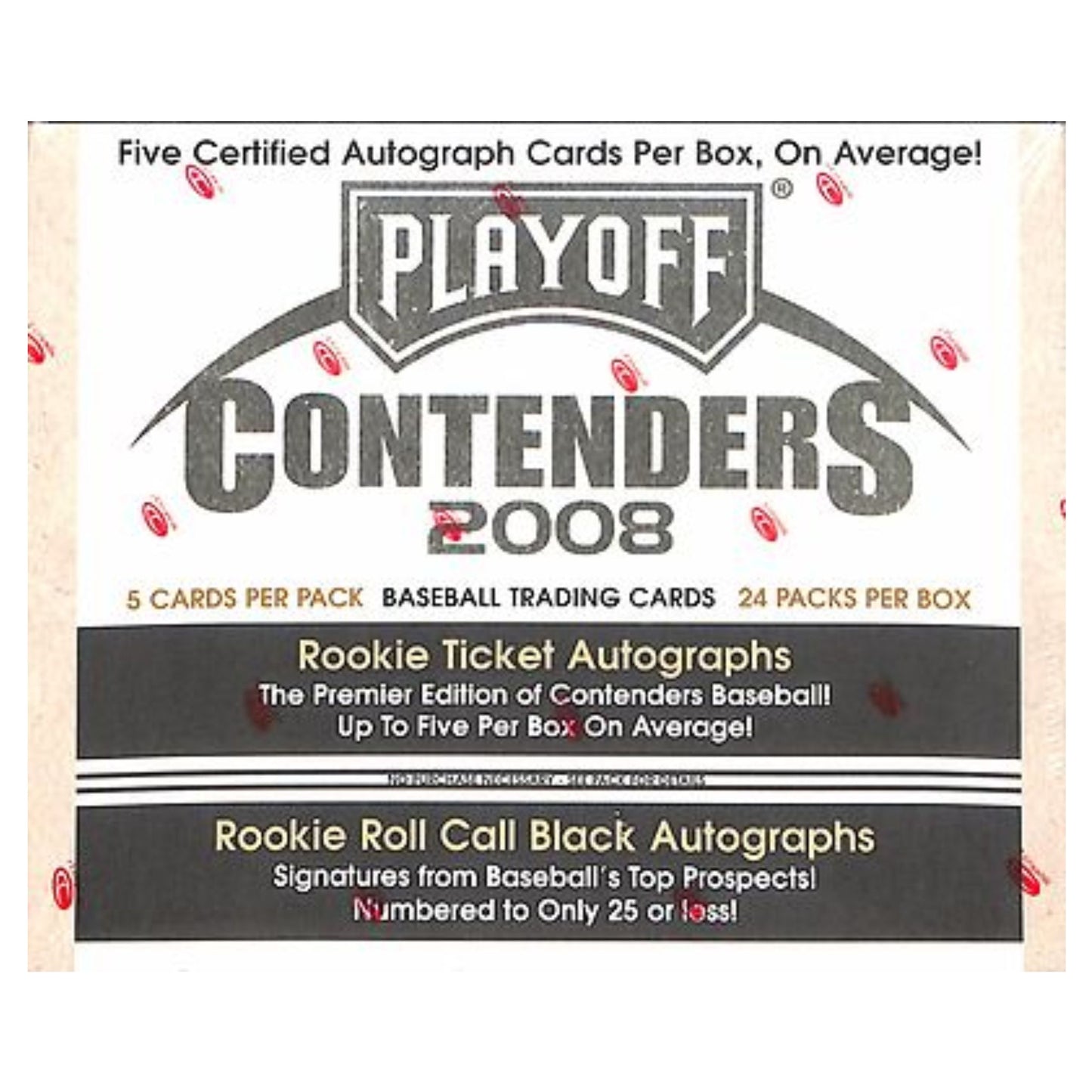 2008 Playoff Contenders Baseball Hobby Box