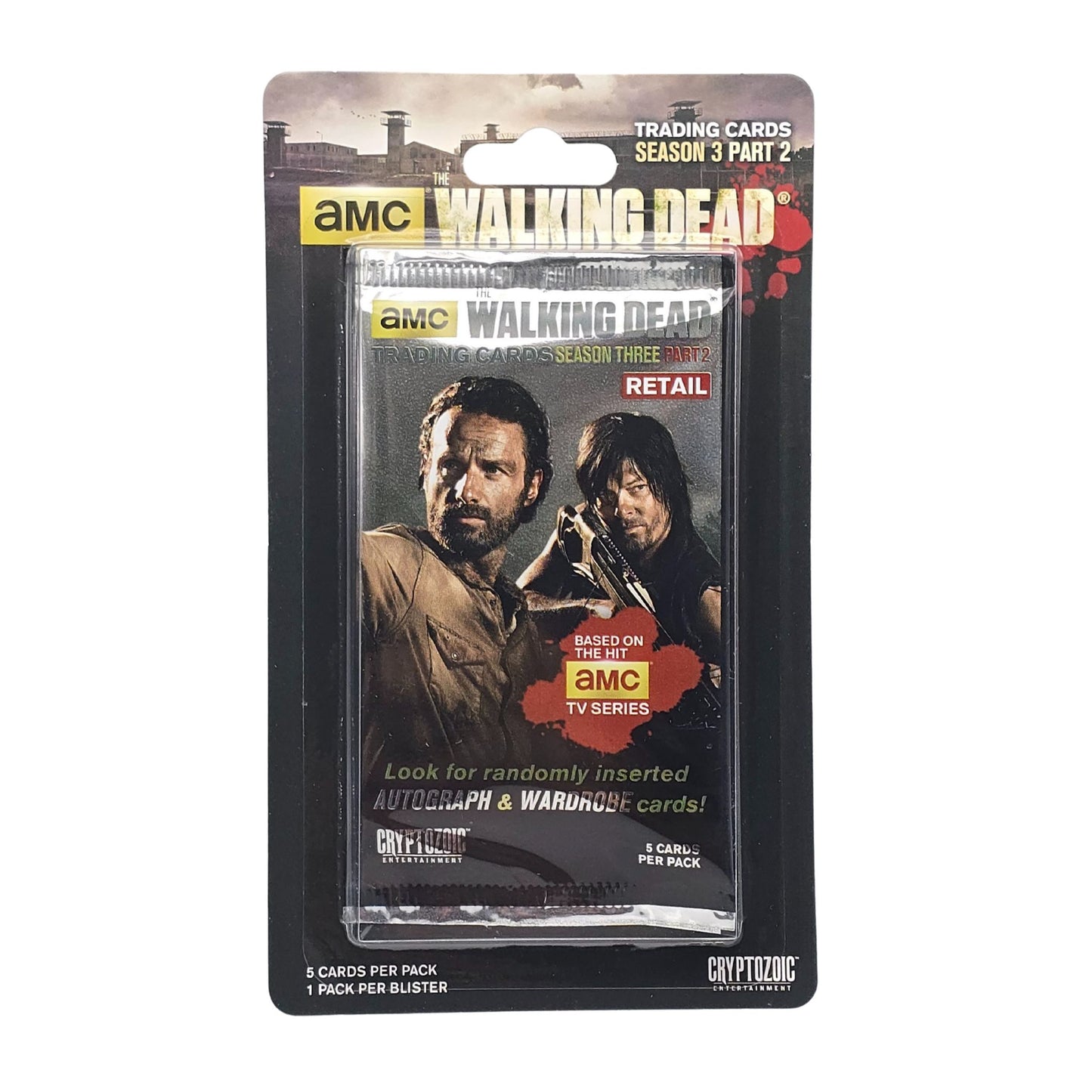 2014 Cryptozoic The Walking Dead Season 3 Part 2 Retail Blister Pack - Trading Card Market