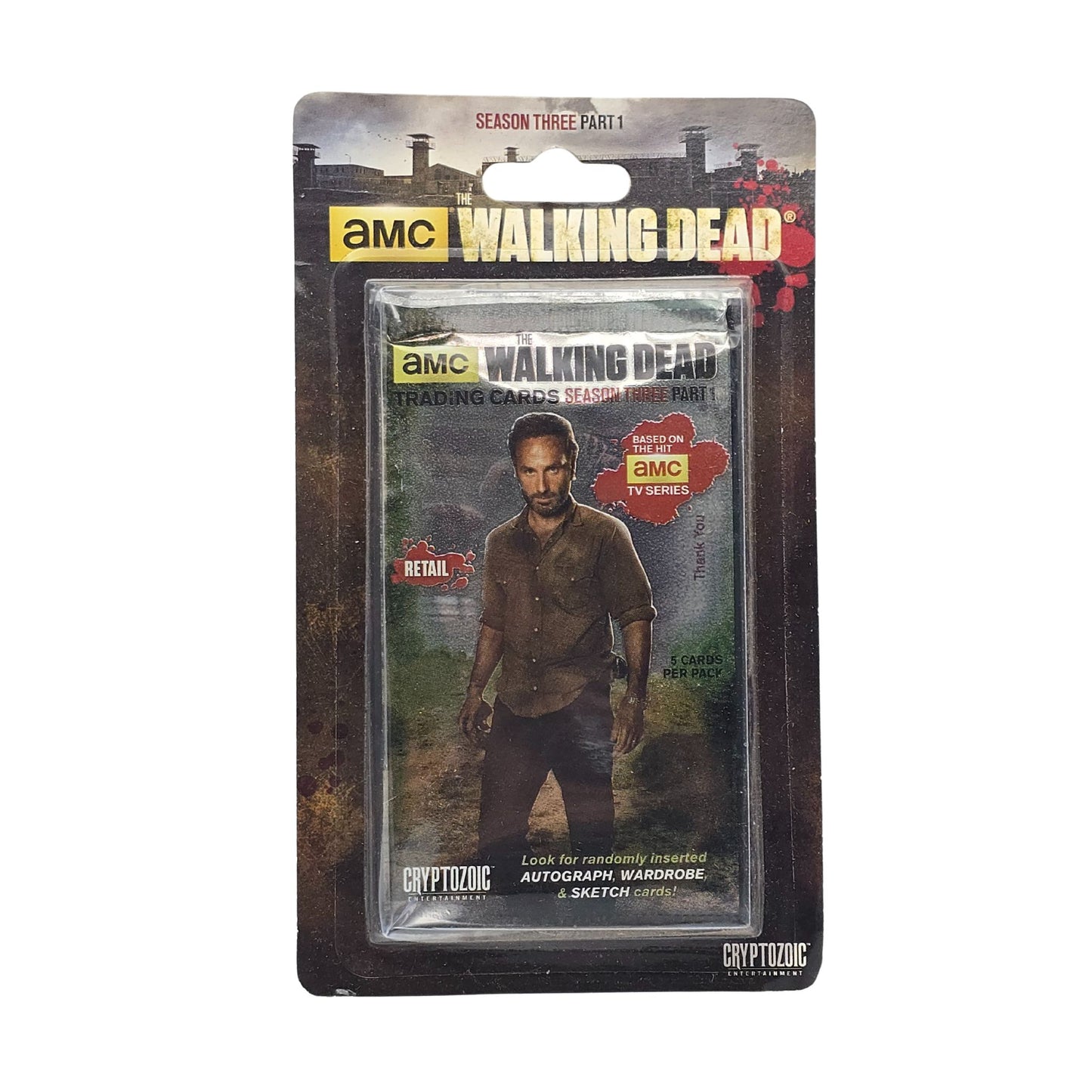 2014 Cryptozoic Walking Dead Season 3 Part 1 Blister 2 - Pack - Trading Card Market