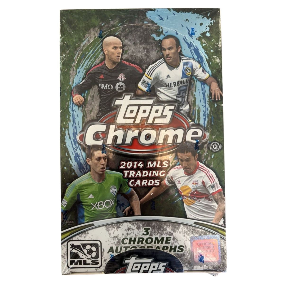 2014 Topps Chrome MLS Soccer Hobby Box