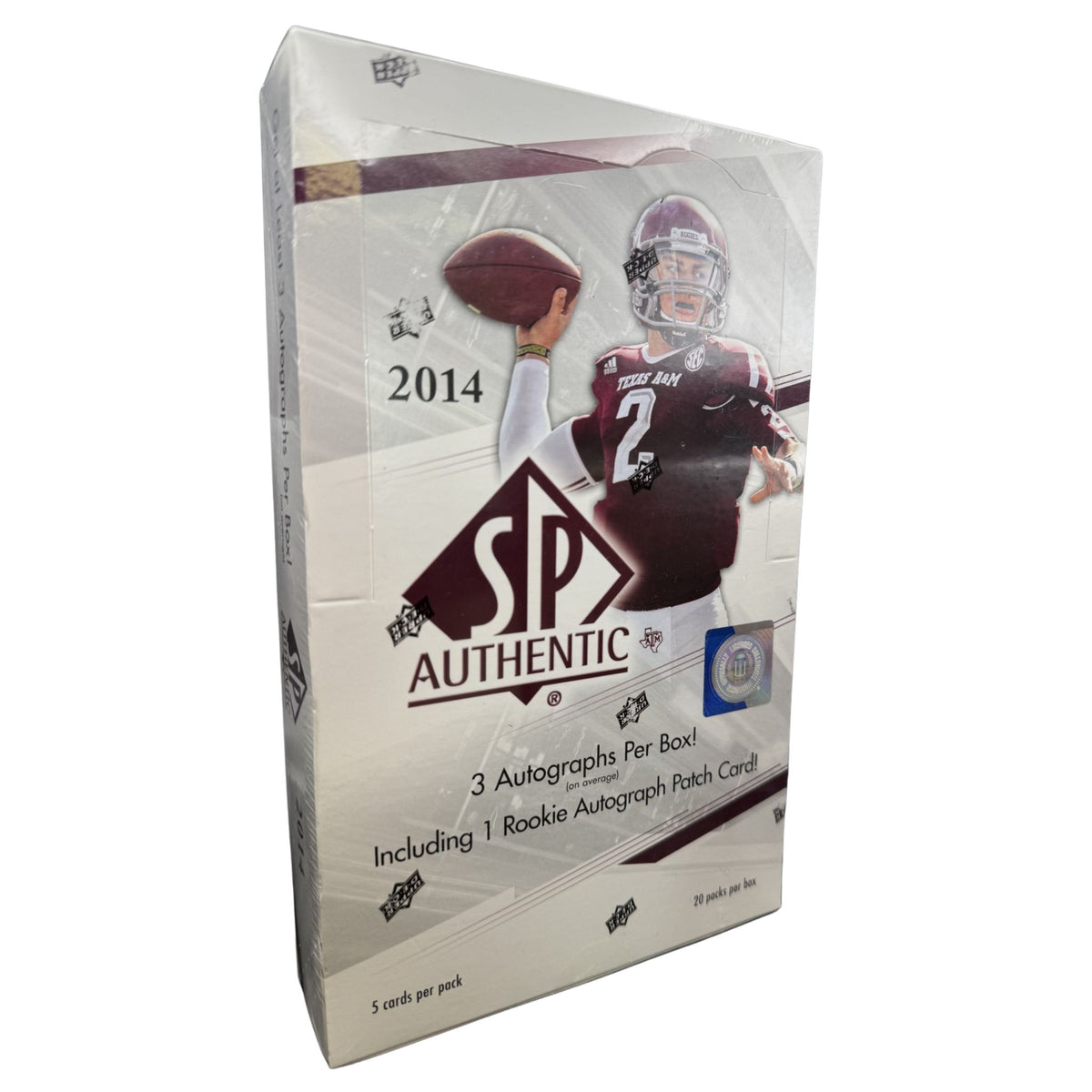 2014 Upper Deck SP Authentic Football Hobby Box