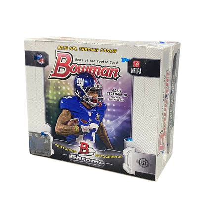 2015 Bowman Football Hobby Box - Trading Card Market