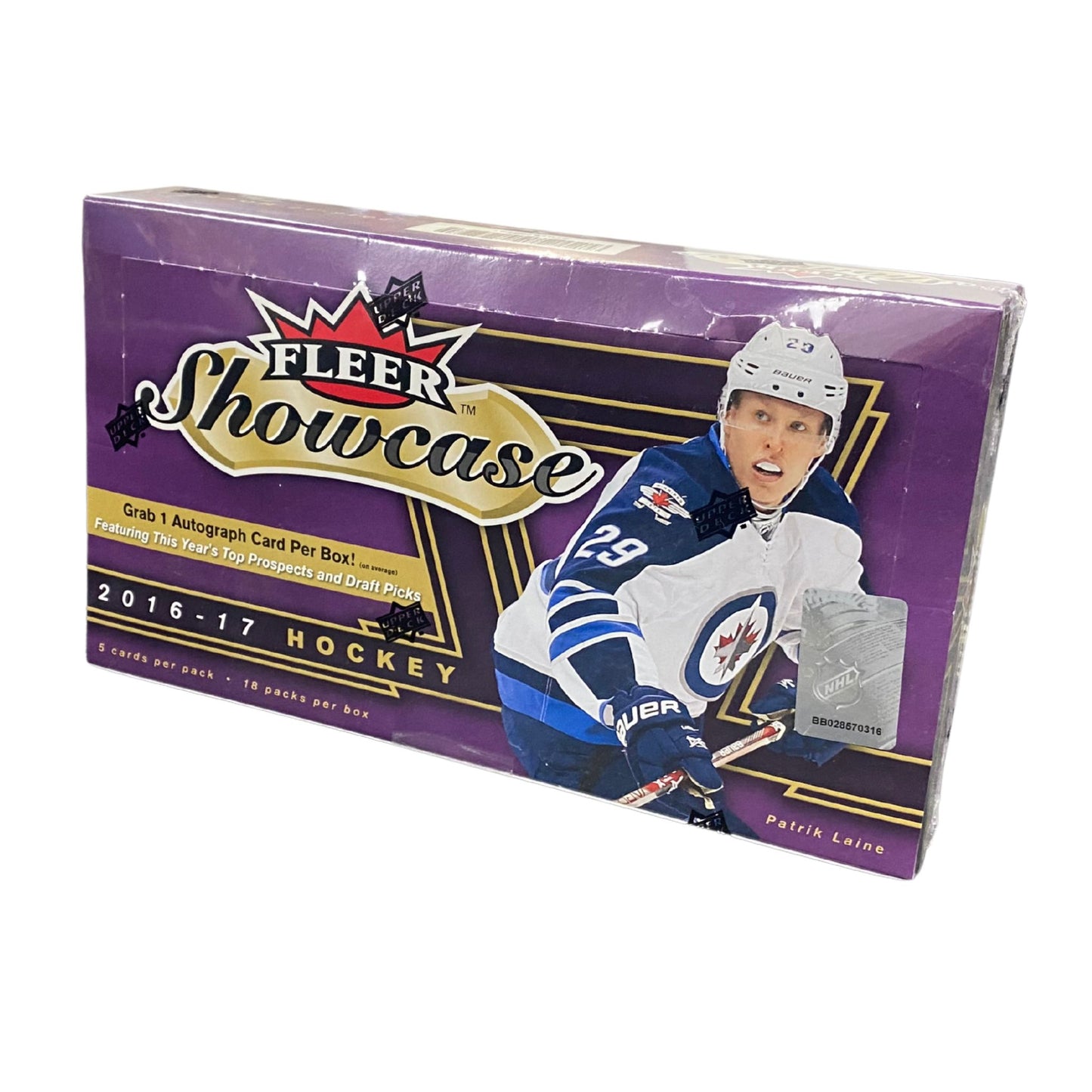 2016/17 Upper Deck Fleer Showcase Hockey Hobby Box - Trading Card Market