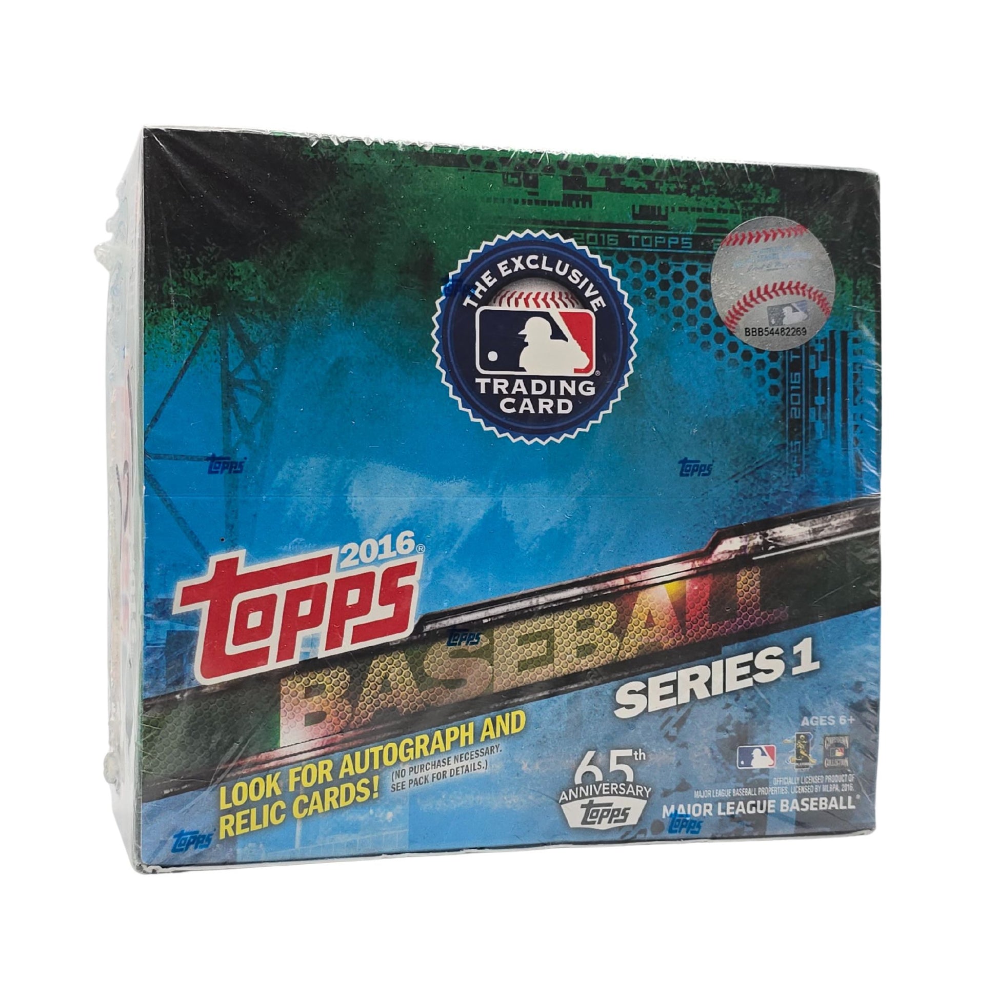 2016 Topps Series 1 Baseball Retail Box - Trading Card Market