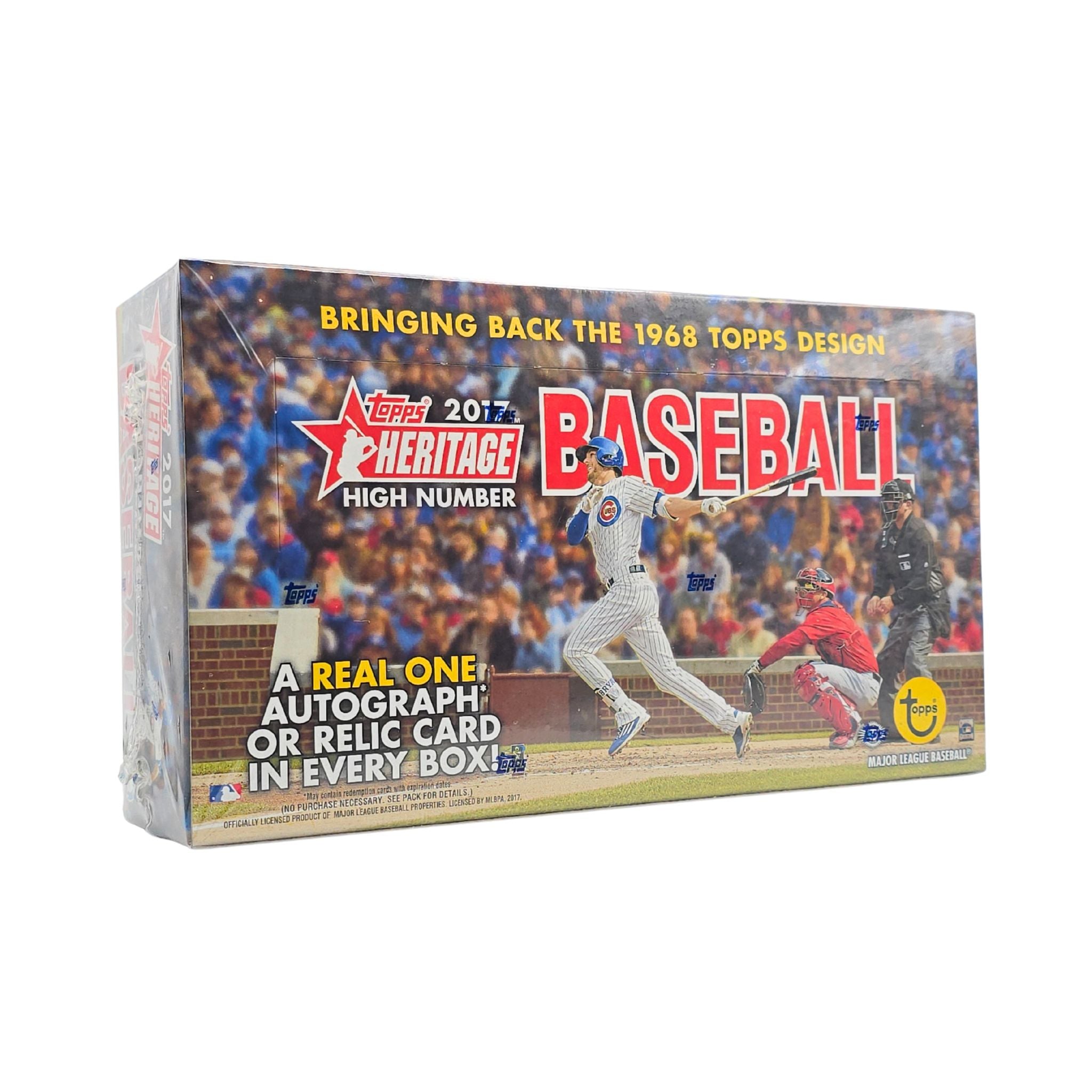 2017 Topps Heritage High Number Baseball Hobby Box – Trading Card Market