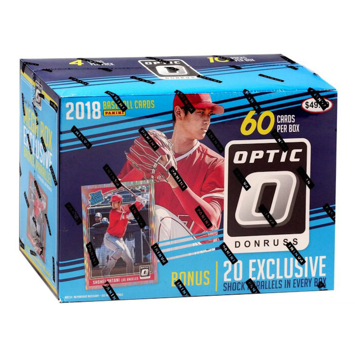 2018 Panini Donruss Optic Baseball Mega Box - Trading Card Market