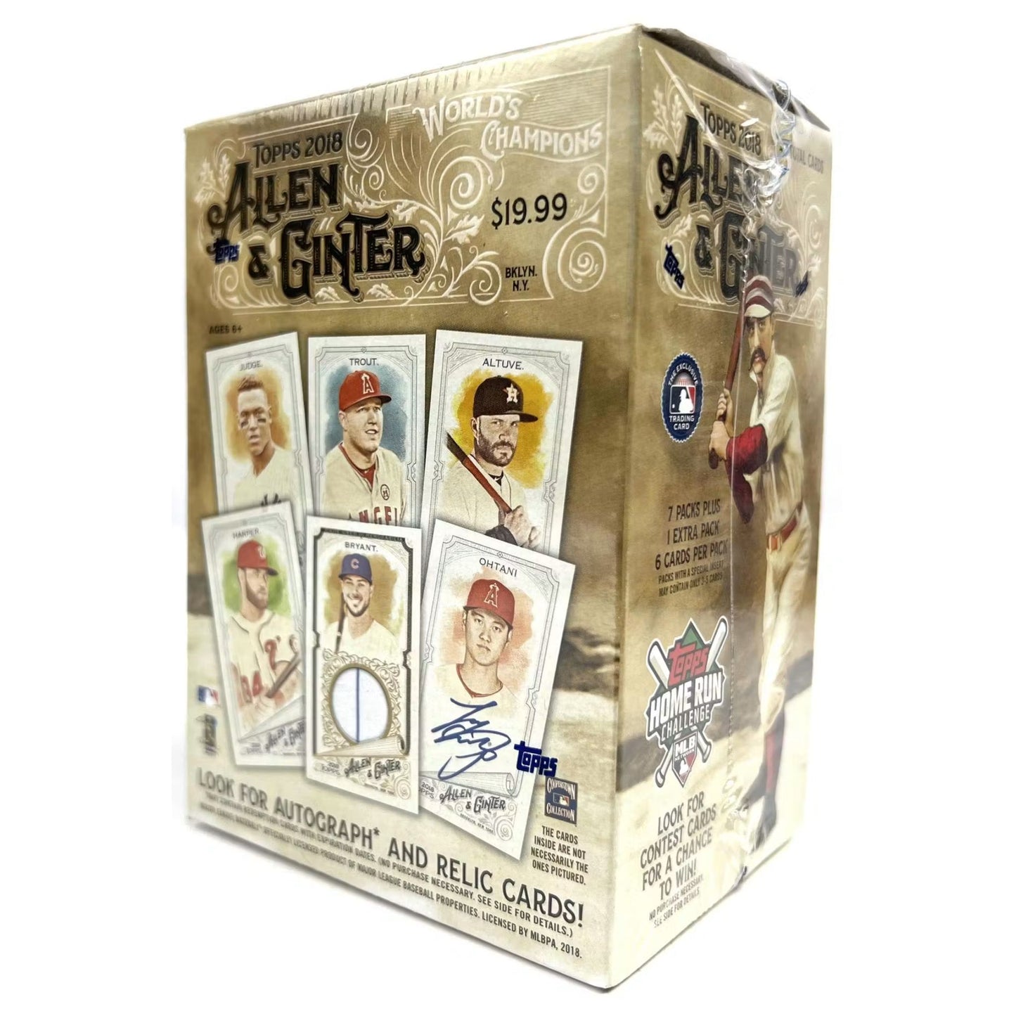 2018 Topps Allen and Ginter Baseball Blaster Box