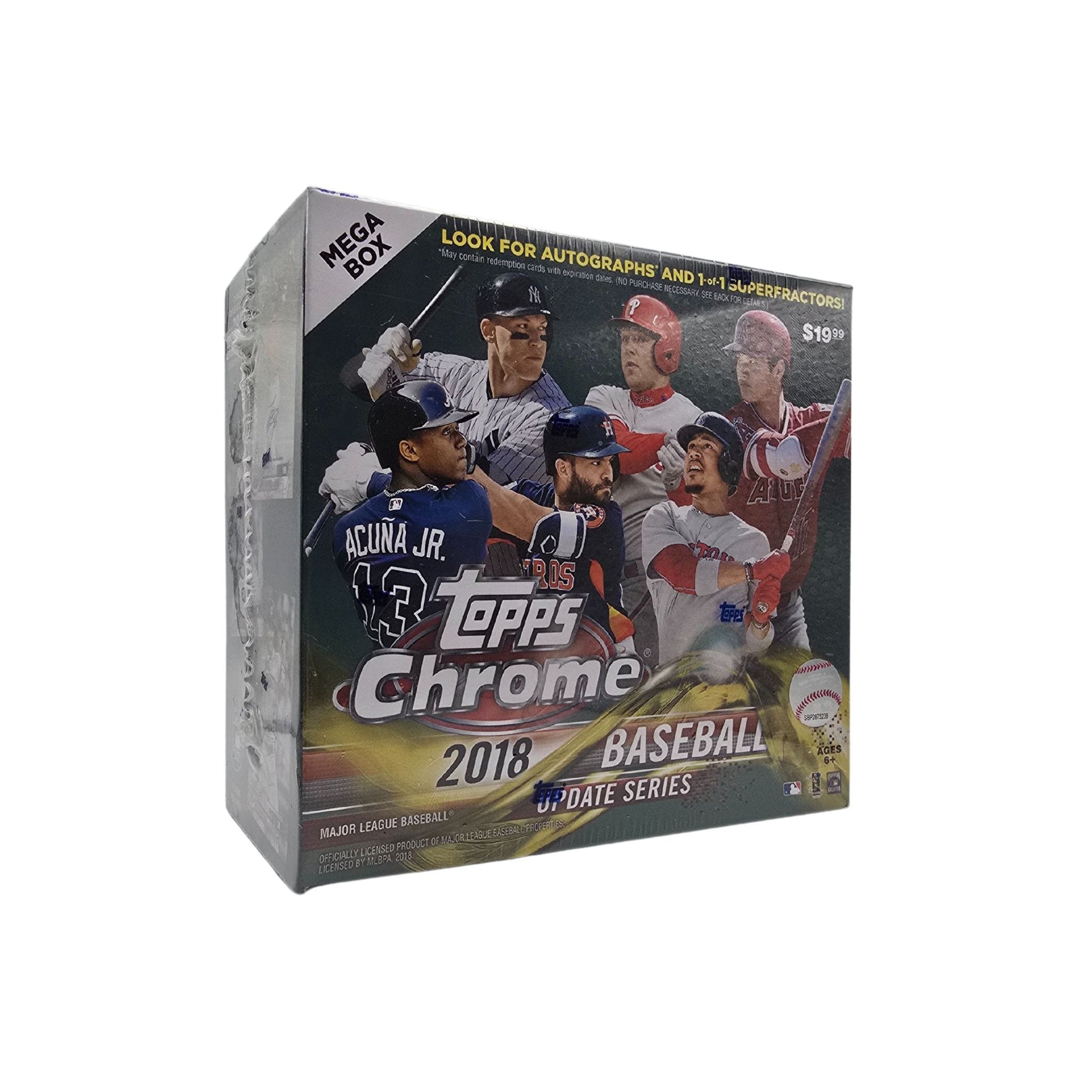 2018 Topps Chrome Update Baseball Mega Box - Trading Card Market
