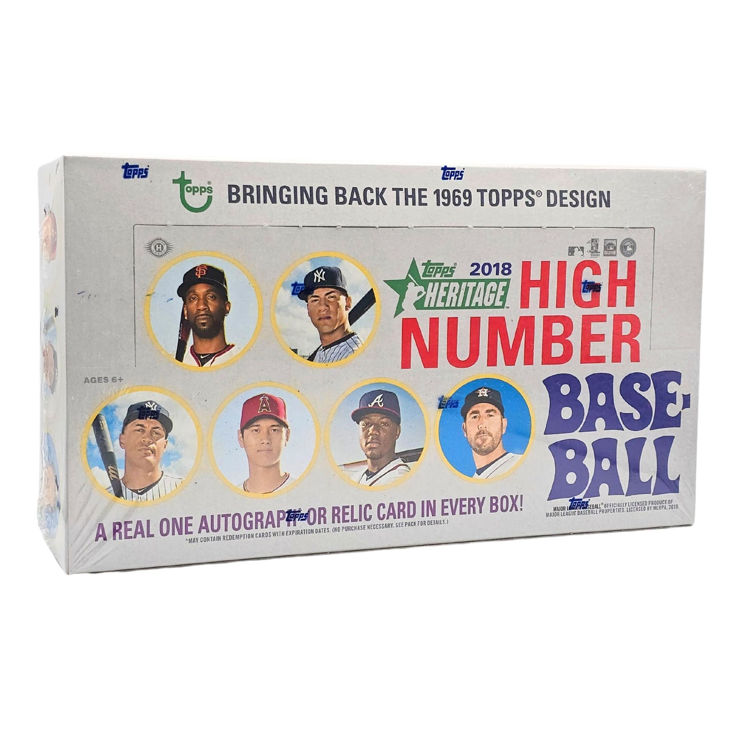 2018 Topps Heritage High Number Baseball Hobby Box - Trading Card Market